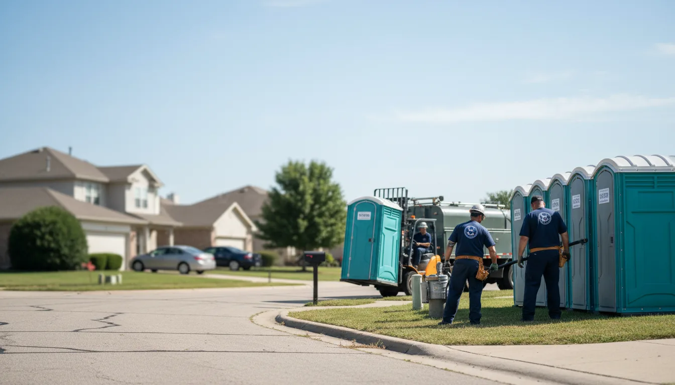 Porta Potty Rental in Oak Hill, OH near me